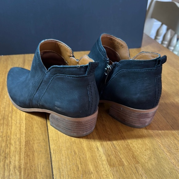 Franco Sarto Black Ankle Boots - Picture 3 of 5